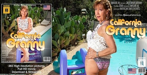 Demi - Californian Granny Demi loves getting hot in the - FullHD (28-01-2021)