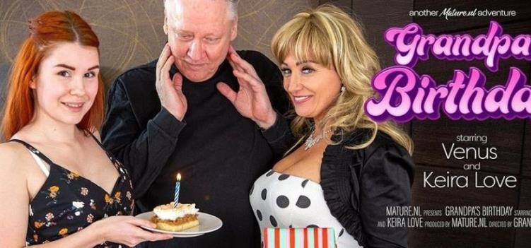 Keira Love 26, Verus 48 - Mature - Keira Love 26, Verus 48 - Happy Birthday Grandpa! Your Milf Wife Has A Special Horny Young Gift! - FullHD - Mature (2020)