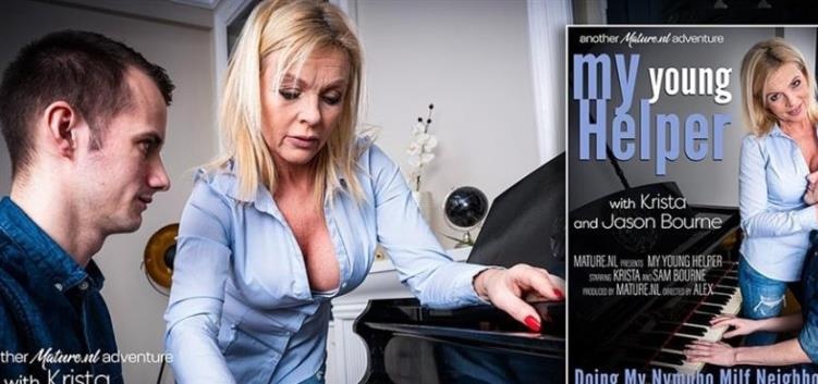 Krista E 48 - Mature - Krista E 48 - Helping Out His Milf Neighbor Is Something He Loves To Do - FullHD - Mature (2020)