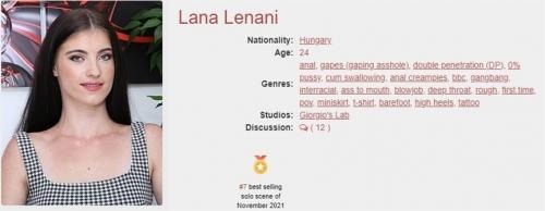 Lana Lenani - My First DP Interracial, Lana Lenani, - FullHD (2021)