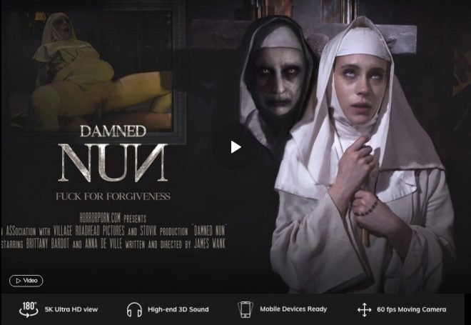 Damned Nun in 180° X + 5K (X Virtual 63) - UltraHD/2K (2022)