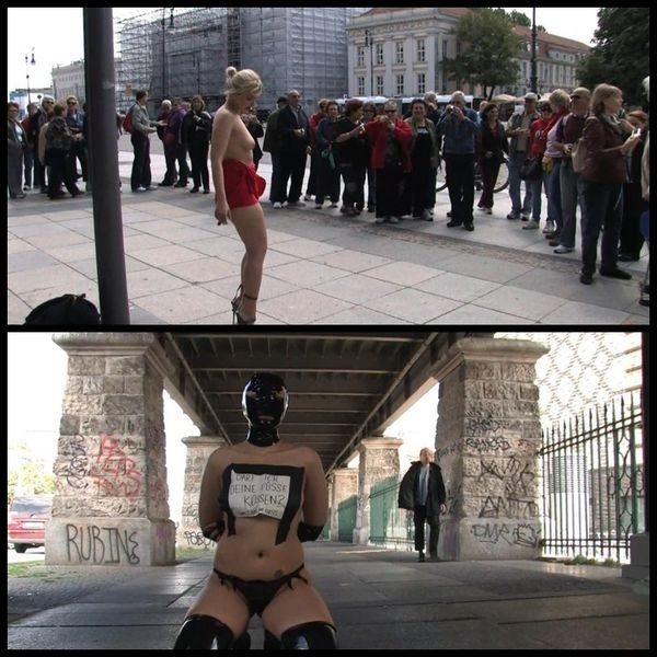 laughed at and fucked in public - BDSM, PublicDisgrace - HD (2022)
