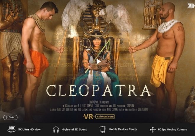 : Cleopatra in 180° X (Virtual 32) - (4K) - VR - 3840x1920 (2019)