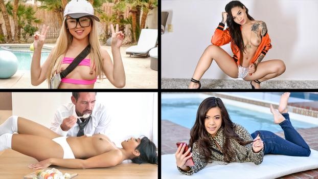Jasmine Grey, Honey Gold, Vina Sky, Lulu Chu, Kimmy Kim, Elle Lee, Ember Snow -  Asian Cuties Compilation - FullHD (2023)