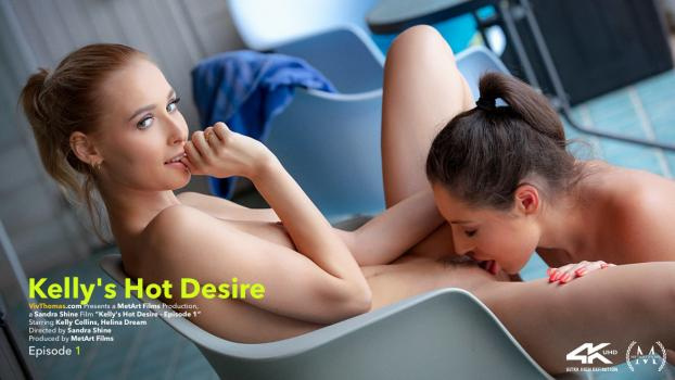 Helina Dream, Kelly Collins - Kelly's Hot Desire Episode 1 - FullHD (2023)