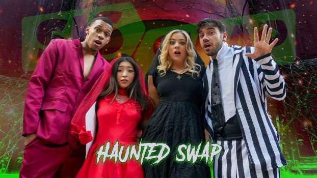 Amber Summer, River Lynn - The Haunted House of Swap - FullHD (2023)
