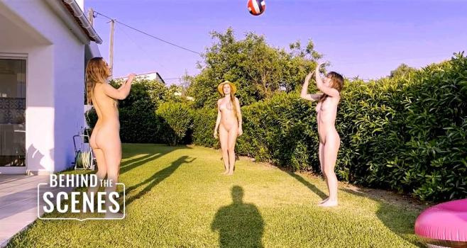Ruby Shades, Kate Quinn, Sofi Noir, Dee Vine - Volleyball BTS - FullHD (2024)