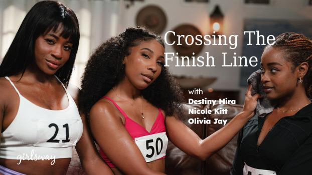 Nicole Kitt, Destiny Mira, Olivia Jay - Crossing The Finish Line - FullHD (2024)