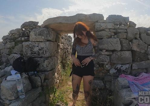 Cheri - Cheri Masturbating Outdoors In A Popular Tourist Ancient Ruins While On Vacation - FullHD (2024)