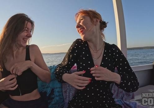 Lily Mays, Rebeka Ruby - Wow Girls Rebeka Ruby With Her Friend Lily Mays Naked On A Sunset Boat Cruise While On Vacation - FullHD (2024)