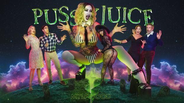 Lily Lane, River Lynn, Mochi Mona, Molly Manning - Pussyjuice (Beetlejuice Parody) - FullHD (2024)