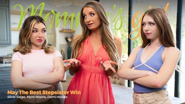 Silvia Saige, Demi Hawks, Myra Moans - May The Best Stepsister Win - FullHD (2024)