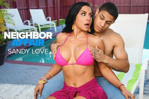 Sandy Love - Busty Latina Sandy Love gets her body massaged before taking the neighbor's cock - FullHD (2024)