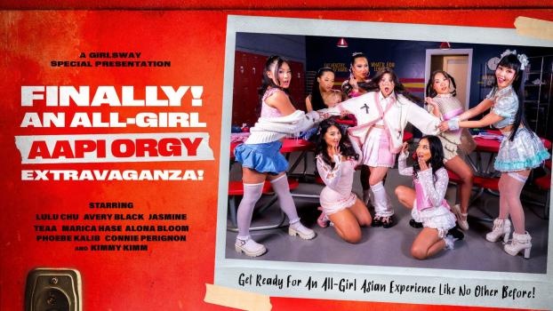 Kimmy Kimm, Lulu Chu, Alona Bloom, Avery Black, Jasmine Teaa, Marica Hase, Phoebe Kalib, Connie Perignon - An All Girl Asian Orgy Extravaganza - FullHD (2024)